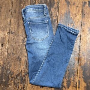 Slim High-Rise Skinny Jeans — Medium Blue